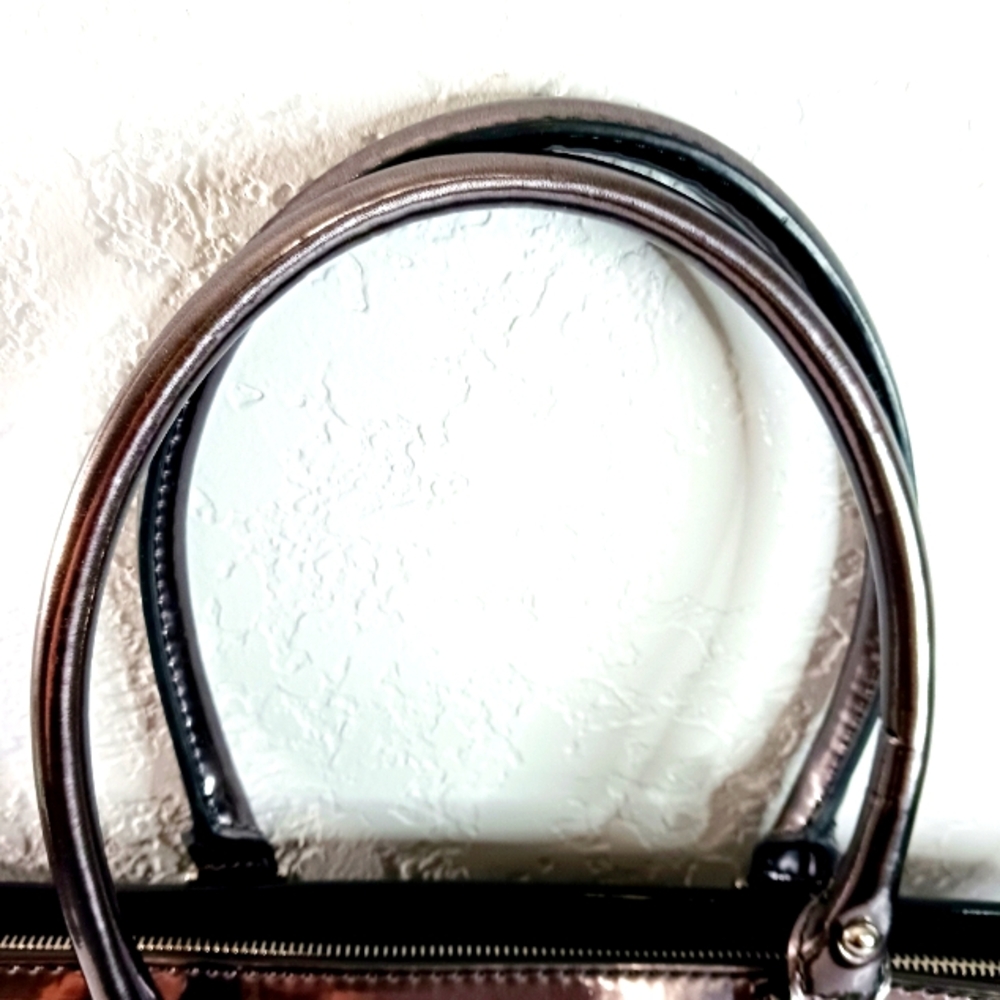 Guess Black and Silver Tote with Structured Design - Picture 9 of 13